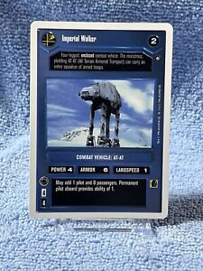 IMPERIAL WALKER Empire Strikes Back ESB 2 Player Star Wars CCG SWCCG