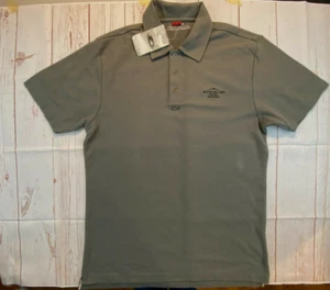 NWT Oakley Golf Mens Quick Dry Short Sleeve Polo Shirt Sz Large Resort Logo - Picture 1 of 7