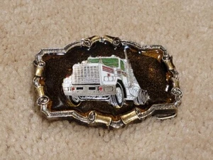 VINTAGE TRUCKER BELT BUCKLE BY STUDIO USA - Picture 1 of 7