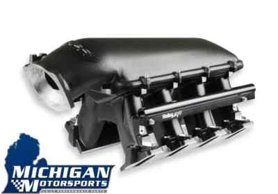 Holley Hi-Ram LS1 Cathedral Port Black Intake Manifold with Fuel Rails LQ4 LC9 - Image 1 of 4