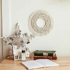 Wall Hanging Mirror Macrame Boho Round Tapestry Decor for Apartment Living DK