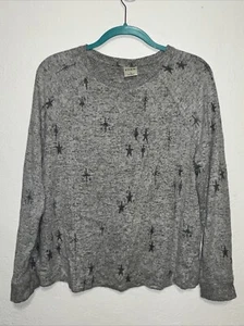 Top Pijama Soma Talla Grande Estrellas Gris Manga Larga Suave PJ B5 - Imagen 1 de 13