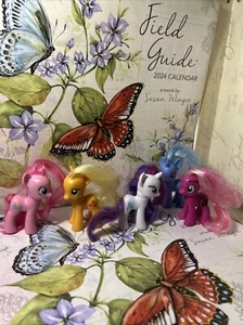 LOT OF 5 HASBRO MY LITTLE PONIES Vintage Collectibles Size 3” Pinky Apple Suggar - Picture 1 of 10