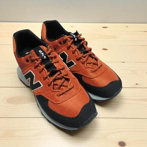 New Balance 574 Mens Size 8 Orange Black Shoes Sneakers ML574PTC | New w/ Box - Picture 1 of 15