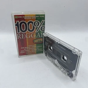 100% Reggae Hits Compilation Cassette Tape - Picture 1 of 10