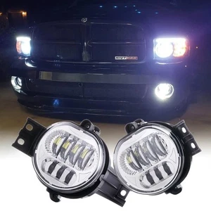 2pcs 63W LED Fog Lights Lamps Replacement for 2002-2008 Dodge Ram 1500 2003-2... - Picture 1 of 9