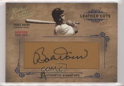 2004 Donruss Leather & Lumber Cuts Glove /224 Bobby Doerr #LC-42 Auto HOF - Image 1 of 2