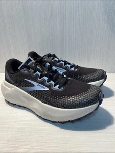 Brooks Caldera 6 Women's Trail Running Shoes Size 7 Black/Blissful Blue/Gray - Picture 1 of 9