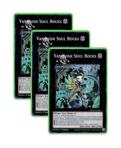 Yugioh! Vanquish Soul Rocks DUAD-EN046 (SR) 1st Ed 3x "Vanquish Soul Support" - Picture 1 of 1