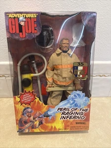 GI Joe 1999 Firefighter 1:6 Peril of the Raging Inferno Adventures Neu ungeöffnet - Bild 1 von 4
