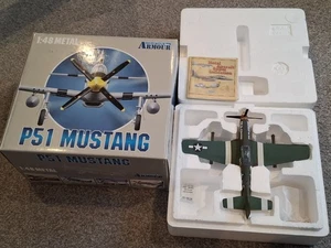 Collection Armour 98005 1:48 P-51 Mustang USAAF WWII Aces - NEW - Picture 1 of 15