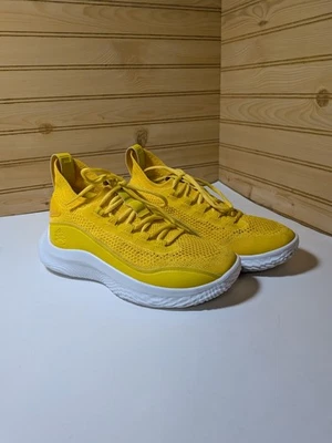 Stephen Curry Under Armour Flows Shoes. Boys Size 6Y Color Yellow - Image 1 of 4