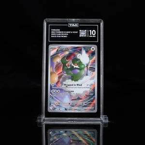TAG 10 GEM TORNADUS #210 2025 POKEMON SVP EN WHITE FLARE ETB BLACK STAR PROMO - Picture 1 of 2