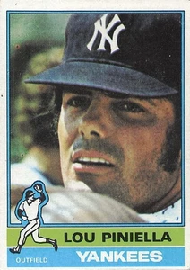 1976 Topps - Lou Piniella #453 EX - Imagen 1 de 2