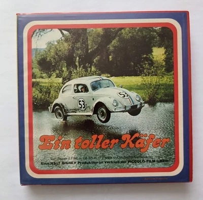 Vintage Super 8 Film EIN TOLLER KÄFER - HERBIE Dudu Disney 65m Piccolo LOVE BUG - Bild 1 von 3