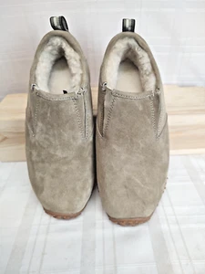 Merrell Jungle Moc Women's 5.5 Sherpa Lined Slip On Shoe Suede Upper Beige - Picture 1 of 14