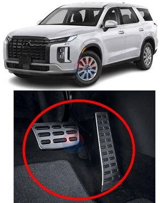 Juego de pedales de freno y acelerador de metal de aleación original OEM 32700L2400/32825C2300 ~ Palisade 23 ~ 25 Foto 1 de 4