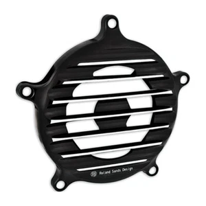 RSD Black Turbine Air Filter Top Plate Harley-Davidson 0206-2032NOS-BH - Picture 1 of 2