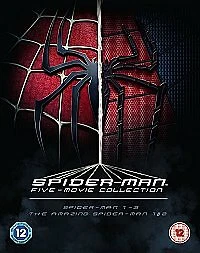 The Spider-Man Complete Five Film Collection Blu-Ray (2016) Tobey Maguire, - Image 1 of 1