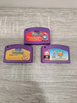 LeapFrog LeapPad Lot of 3 Educational Toy Story 2, Thomas The Train Finding Nemo - Image 1 of 4