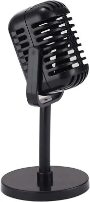 Microphone Vintage Look Old Style Dynamic Vocal Classic Retro Studio Stage Voice - Image 1 of 4