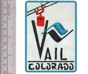 Skiing Colorado Vail Colorado Ski Resort Gondola Vail Patch NO TARIFF - Picture 1 of 1