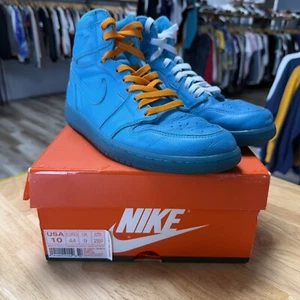 Nike Air Jordan 1 Retro High Hi Gatorade Men's Size 10 Blue Lagoon - Picture 1 of 9