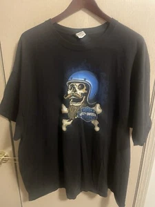 Harley Davidson T-Shirt 2019 Mens Black Size 4XL Panama City Beach.           A5 - Picture 1 of 9