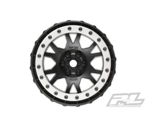 Pro-Line 2763-03 Impulse Pro-Loc Black Wheels with Silver Rings Proline - Bild 1 von 2