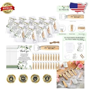 Elegant Complete Wedding Favors Set for 100 Guests - Gifts for Every Occasion - Picture 1 of 9