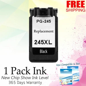 1 PK PG-245XL 245XL inchiostro nero per Canon PIXMA iP2820 MG2420 MG2520 MG2924 MX495 - Foto 1 di 2