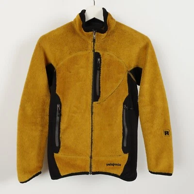 Vintage Patagonia R2 Regulator Fleece Zip Jacket Gold Womens XS Made in USA - Image 1 of 4