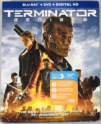 Terminator Genisys with Arnold Schwarzenegger Blu-ray Disc - Image 1 of 4