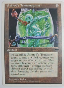 MTG Magic The Gathering Card Ashnod's Transmogrant Artifact Chronicles 1995 - Picture 1 of 2