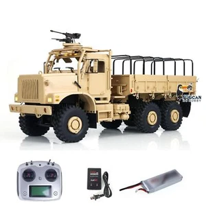 CROSSRC 1:12 Scale TC6 RTR Military Crawler Truck 6WD RTR Car Light Sound Smoke - Picture 1 of 12