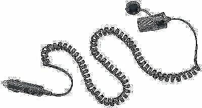 Seachoice Coiled Extension Cord 12 Volt 5 AMP 10 Feet Black 15051 - Image 1 of 1