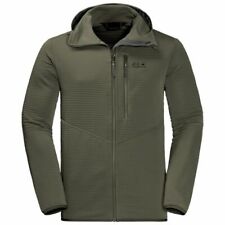 Jack Wolfskin Modesto Hooded Jacket Zip Up Vert Mens Track Top 1706491 5052