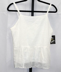 Art Class white tank top NWT size XXL (18) cotton & polyester - Picture 1 of 3