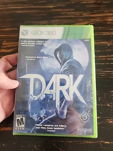 Dark (Microsoft Xbox 360, 2013) Brand New Sealed Kalypso Vampire Best E3 2012 - Picture 1 of 6