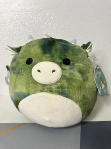 Squishmallows Duke The Dragon 10inch Plush Toy Green KellyToy New With Tags - Picture 1 of 4