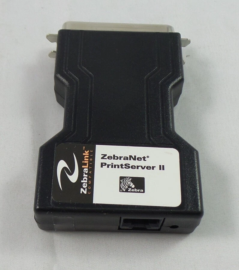 Zebra ZebraNet 46692 Parallel Link External Print Server II (34011-001) - Image 1 of 1