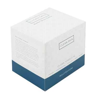 Clean Skin Club Towels XL USDA Biobased Disposable Face Towel Makeup Remover