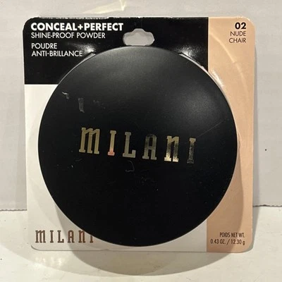Milani Conceal And Perfect Shine-Proof Powder Nude 02 New In Package - Image 1 of 3