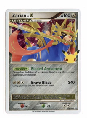 Zacian LV. X SWSH135 Promo Holo SWSH: Sword & Shield Promo Cards Pokemon TCG - Image 1 of 2
