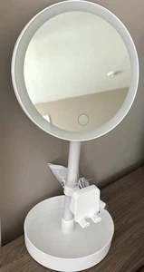 LED Makeup Mirror With Phone Holder - Picture 1 of 1