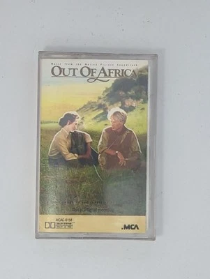 1985 VINTAGE OUT OF AFRICA SOUNDTRACK CASSETTE TAPE MCA RECORDS MCAC-39303 - Image 1 of 4