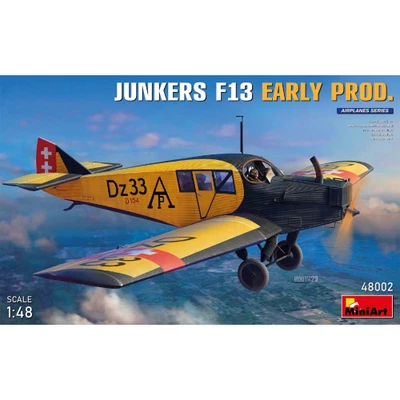 JUNKERS F13 EARLY PROD. KIT 1:48 Miniart Kit Aerei Nouveau modèle - Photo 1/4