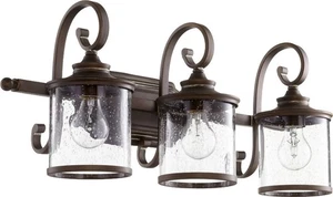 San Miguel - Three Light Bath Vanity Vanity Quorum Lighting 5073-3-39 - Picture 1 of 1