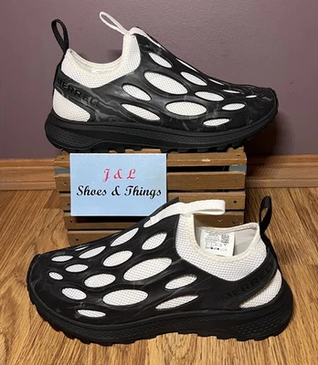 Merrell Hydro Runner Women’s Size 9.5 Athletic Slip On Shoes Black White J004718 - Image 1 of 4