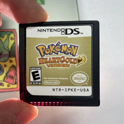 Nintendo DS Pokemon HeartGold Version 2010 (Get One Free Xmas Gift - Disgaea DS) - Image 1 of 4